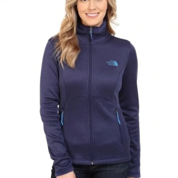 The North Face Tops - The North Face Agave Fleece Jacket in Blue/Purple Small
